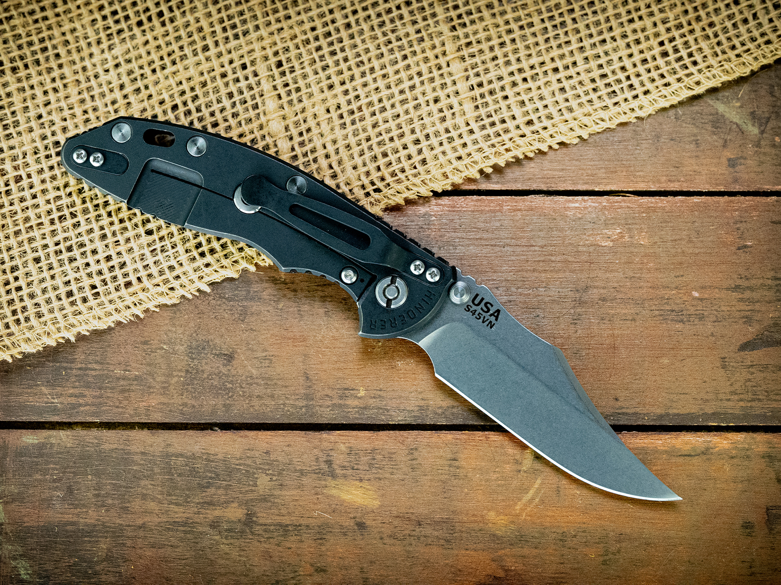 ExpProductCell_XM-18 3.5"-Non Flipper-Bowie-Stonewash Blade-Battle Black-Black G10 ExpProductCell_XM-18 3.5"-Non Flipper-Bowie-Stonewash Blade-Battle Black-Black G10