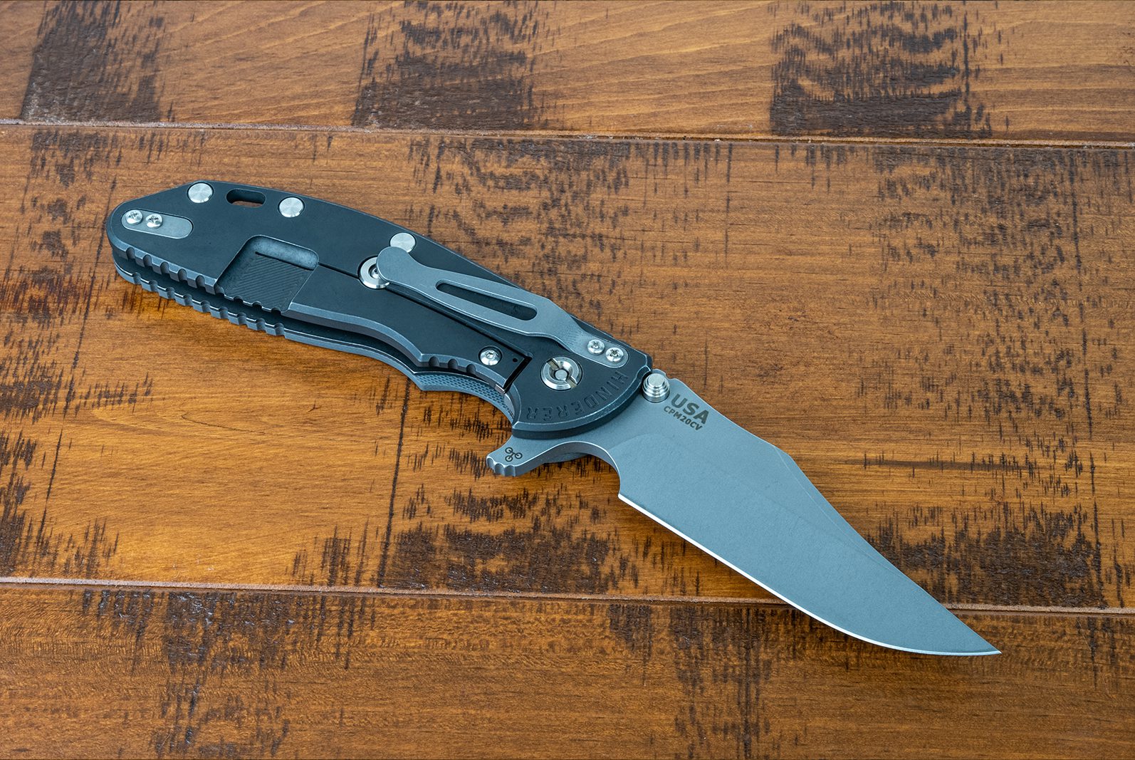 ExpProductCell_XM-24 Bowie-Battle Black DLC-Grey G10-Working Finish Blade