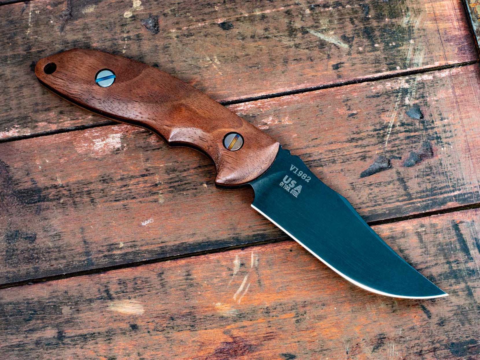 The Emmett-Vintage Series-Battle Black Parkarized-Natural Walnut-Reserve Line