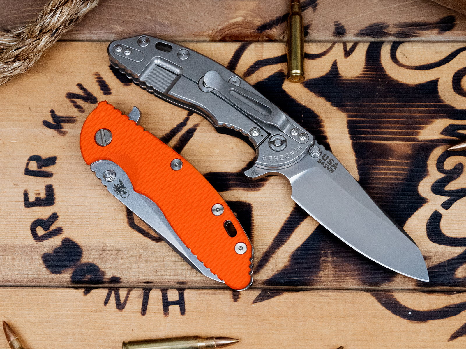 Shop for Folding Knives, Fixed Blade & Lottery Knives | Rick Hinderer