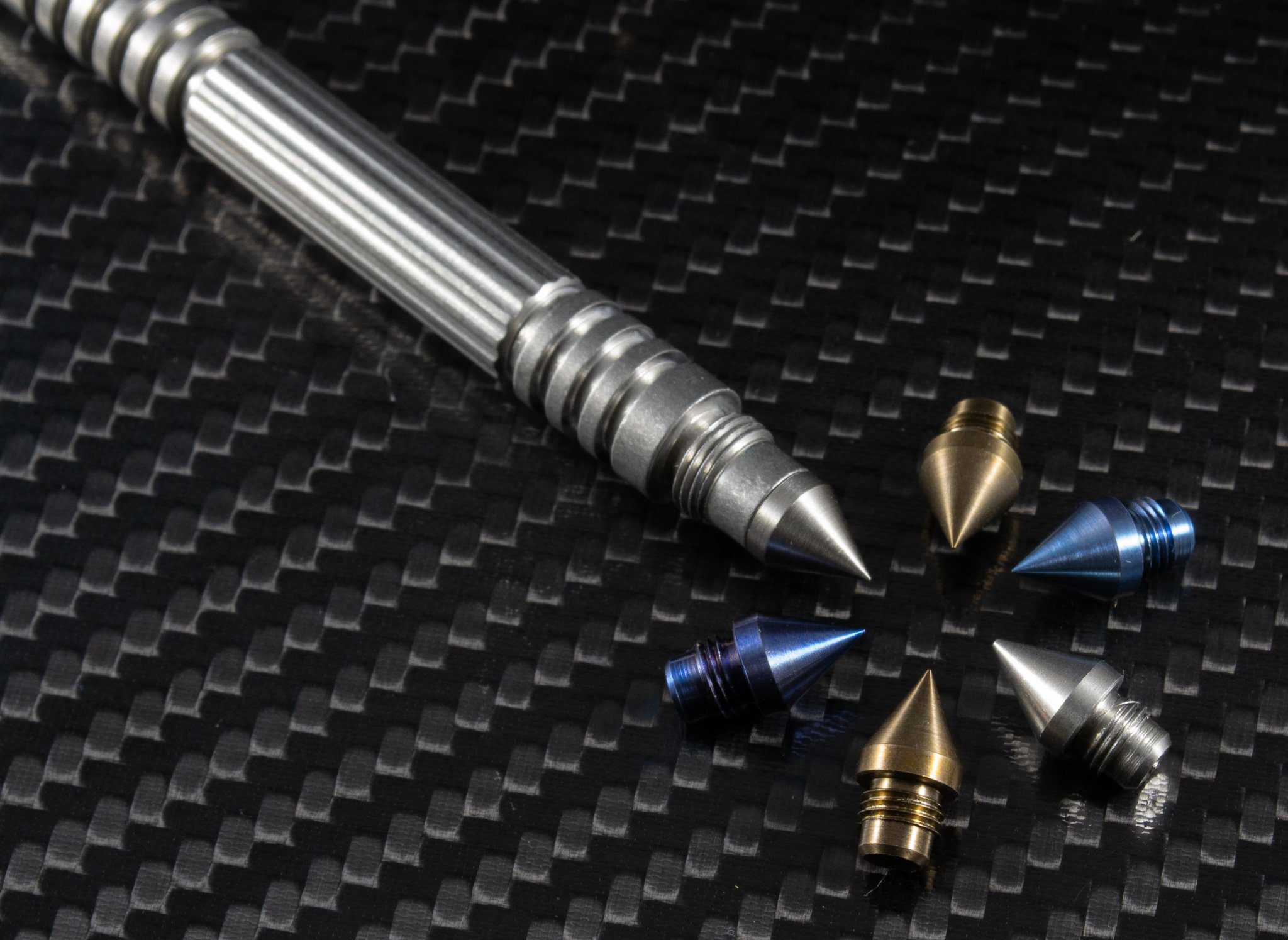 Investigator Warhead End- Titanium Stonewash Bronze Investigator Warhead End- Titanium Stonewash Bronze