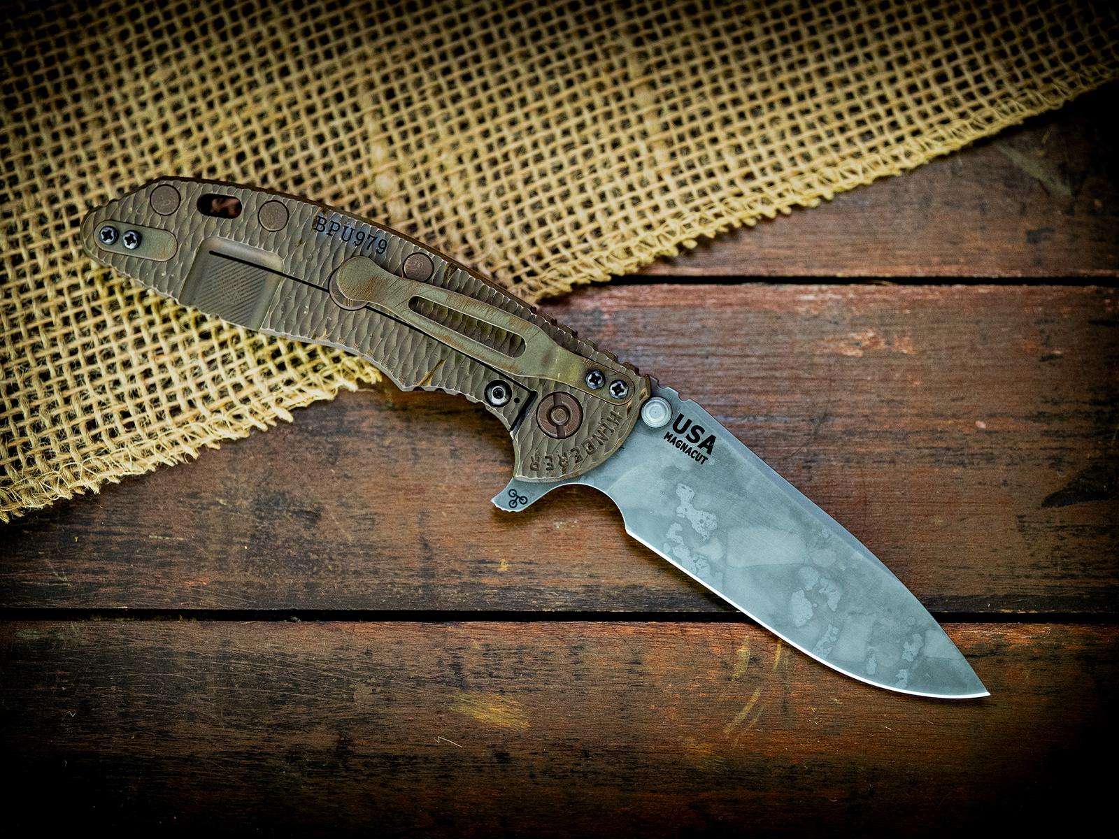 XM-18 3.5" Skinny Slicer-Flat Ground-BPU979-Smooth Burgundy Micarta XM-18 3.5" Skinny Slicer-Flat Ground-BPU979-Smooth Burgundy Micarta