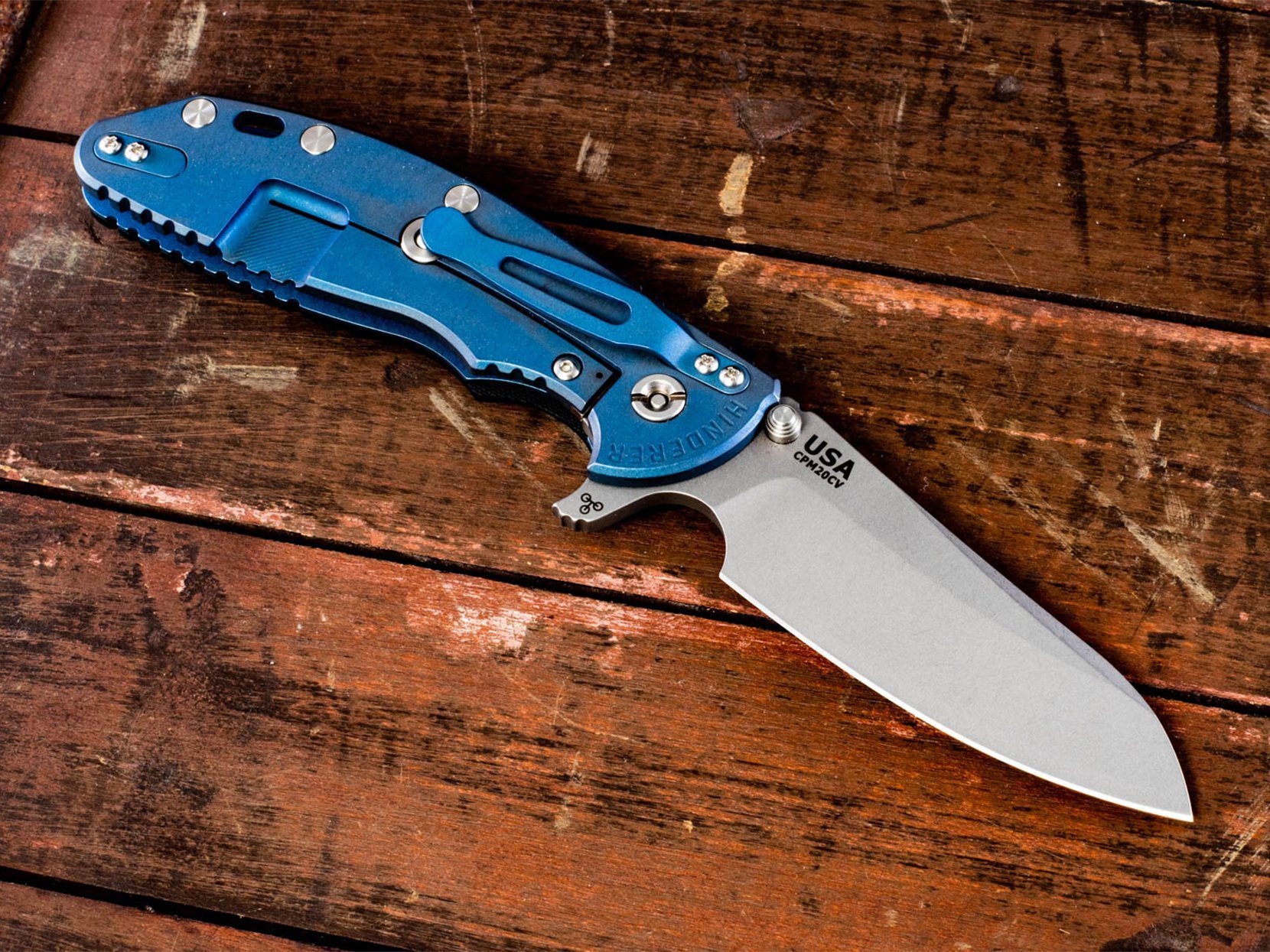 XM-24 Sheepsfoot-Battle Blue-Black G10 XM-24 Sheepsfoot-Battle Blue-Black G10