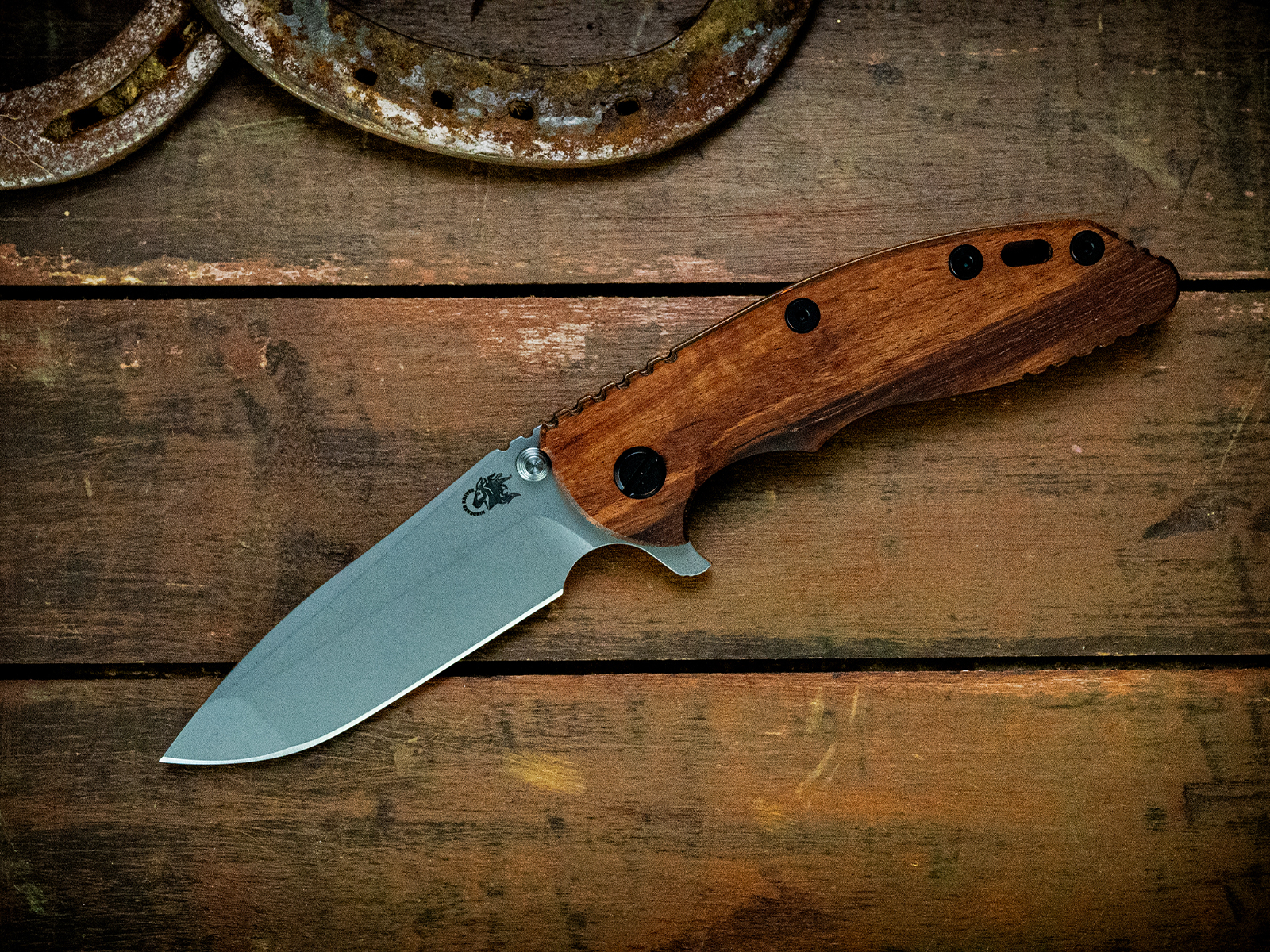 ExpProductCell_XM-18 3.5" Spanto-S45VN-Battle Bronze-Koa-Black Nitride/Orange Aluminum