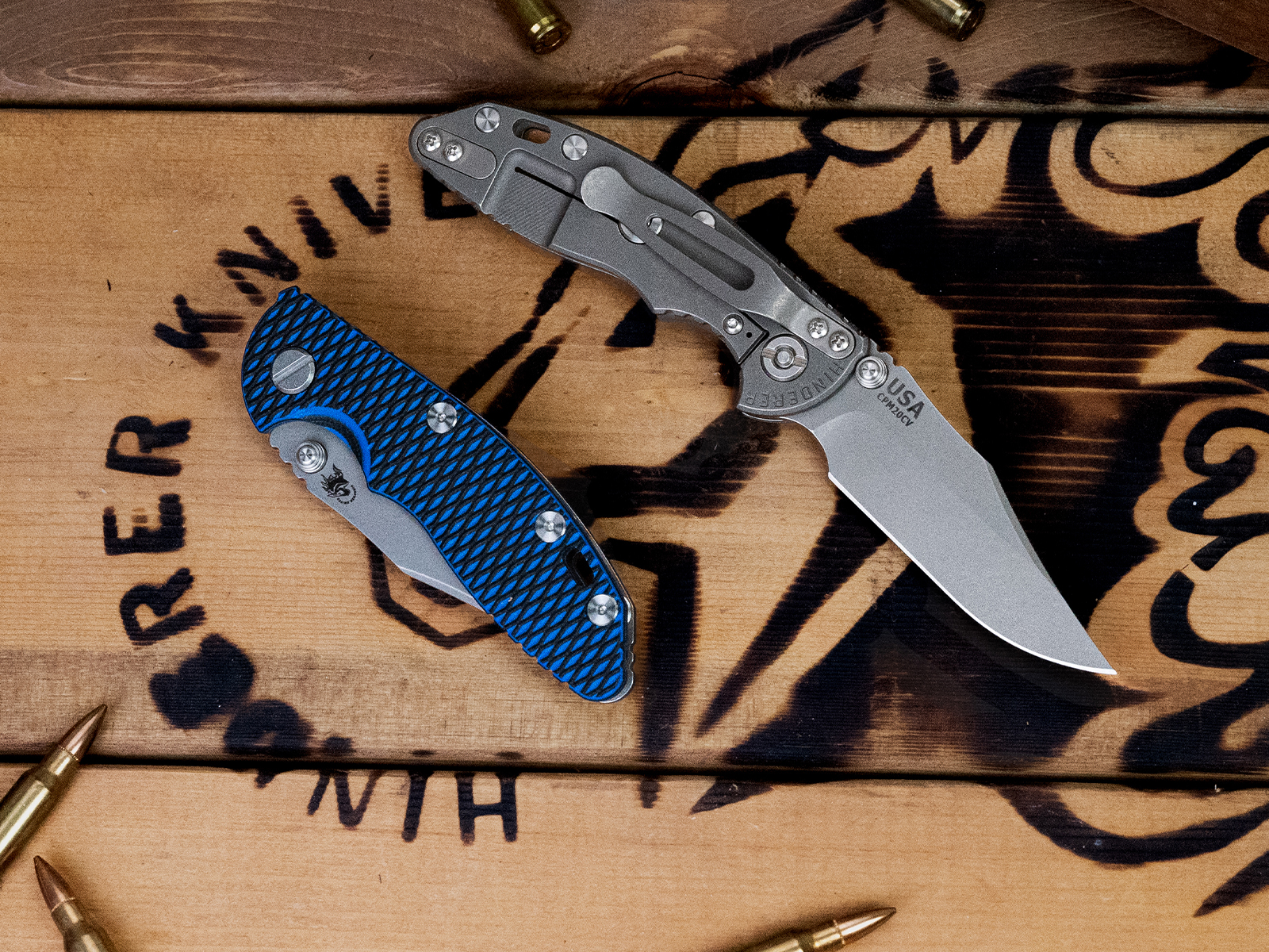 ExpProductCell_XM-18 3.0" Bowie Non-Flipper-20CV-Working Finish-G10