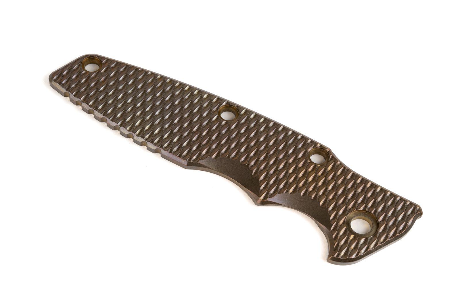 ExpProductCell_Eklipse 3.5"-Left Handed-Titanium Scale-Textured-Stonewash Bronze