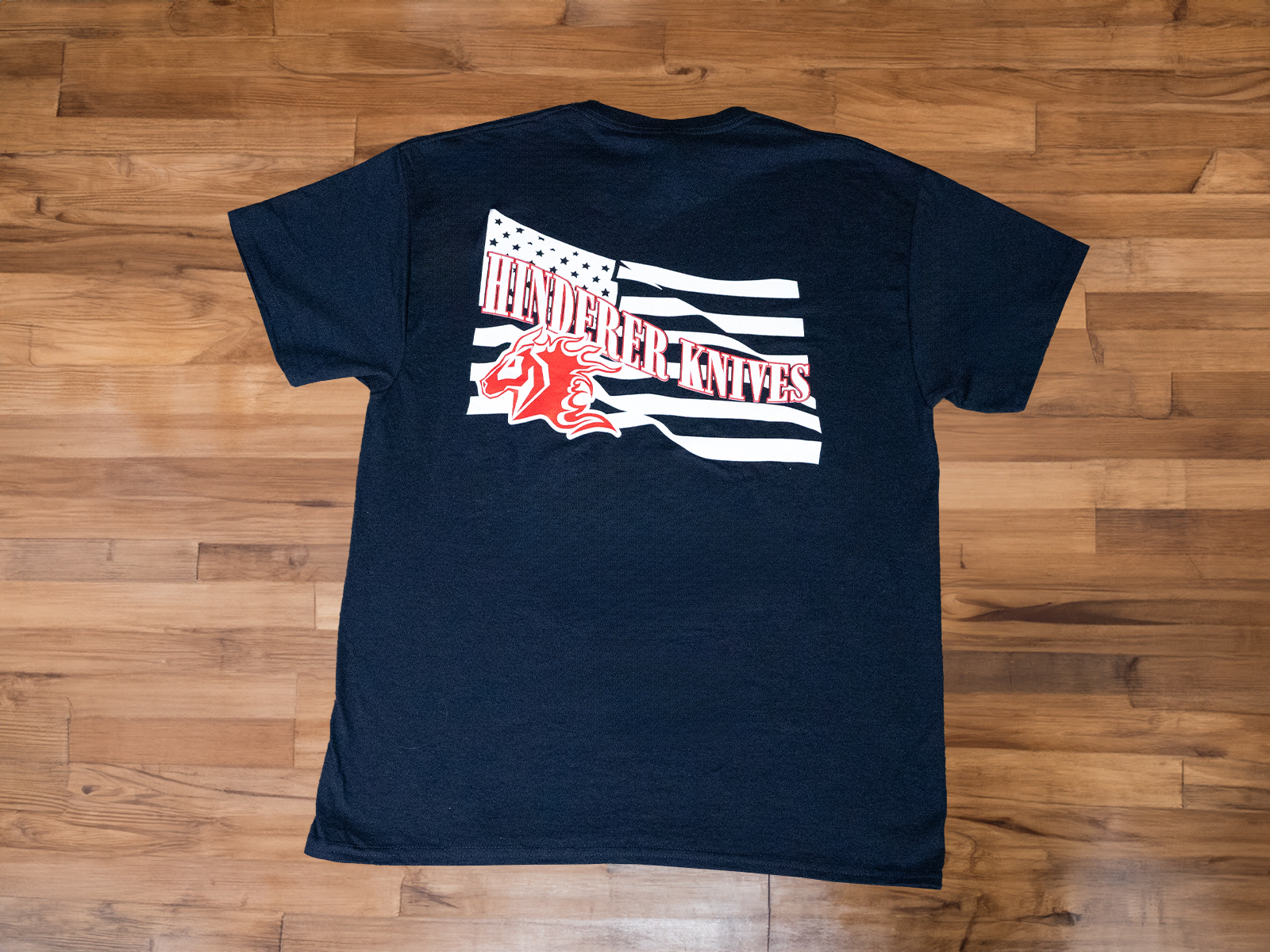 ExpProductCell_Hinderer Waving Flag - T-shirt - Navy