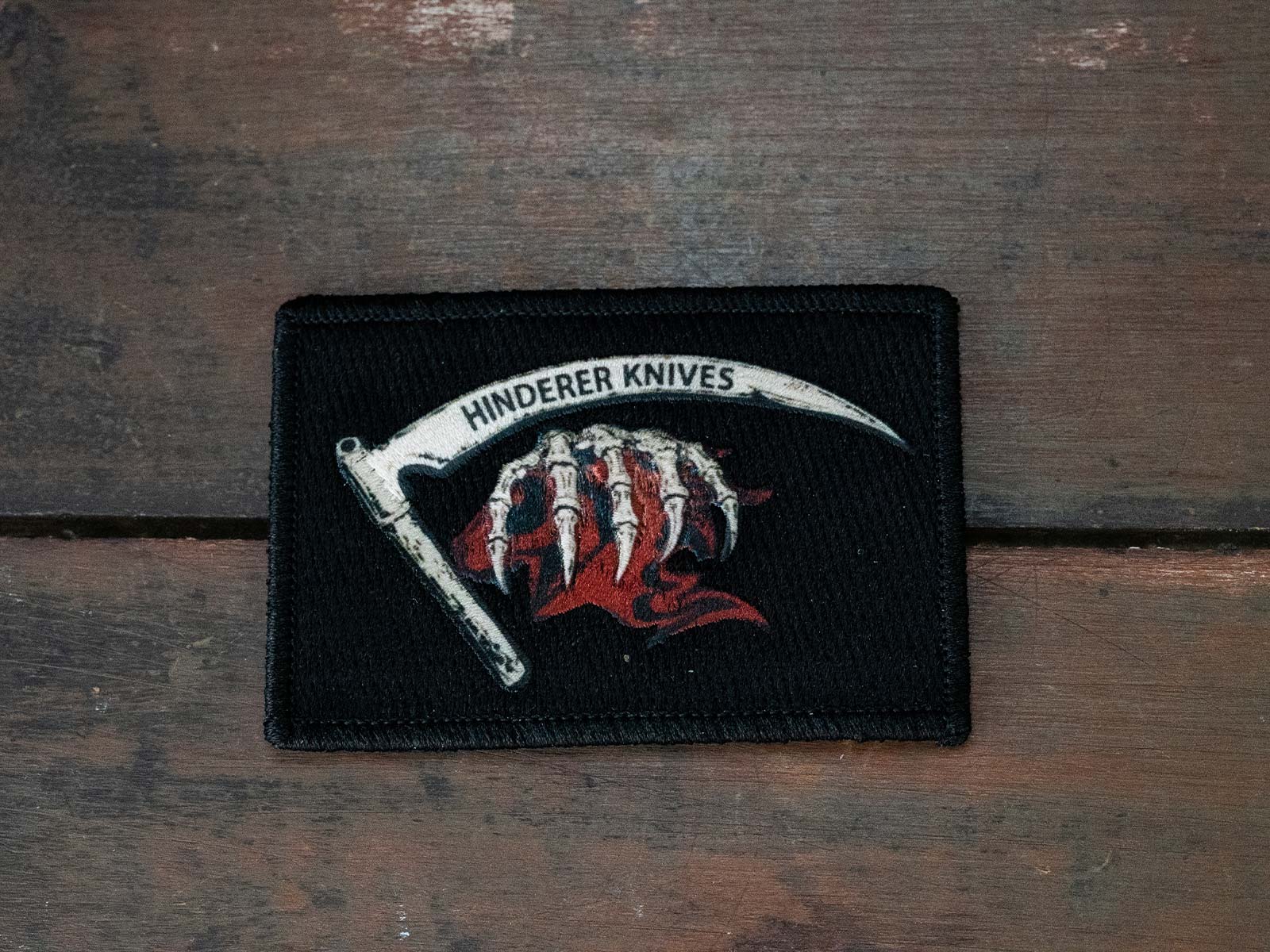 ExpProductCell_Hinderer Knives - GRIM REAPER - Velcro Patch