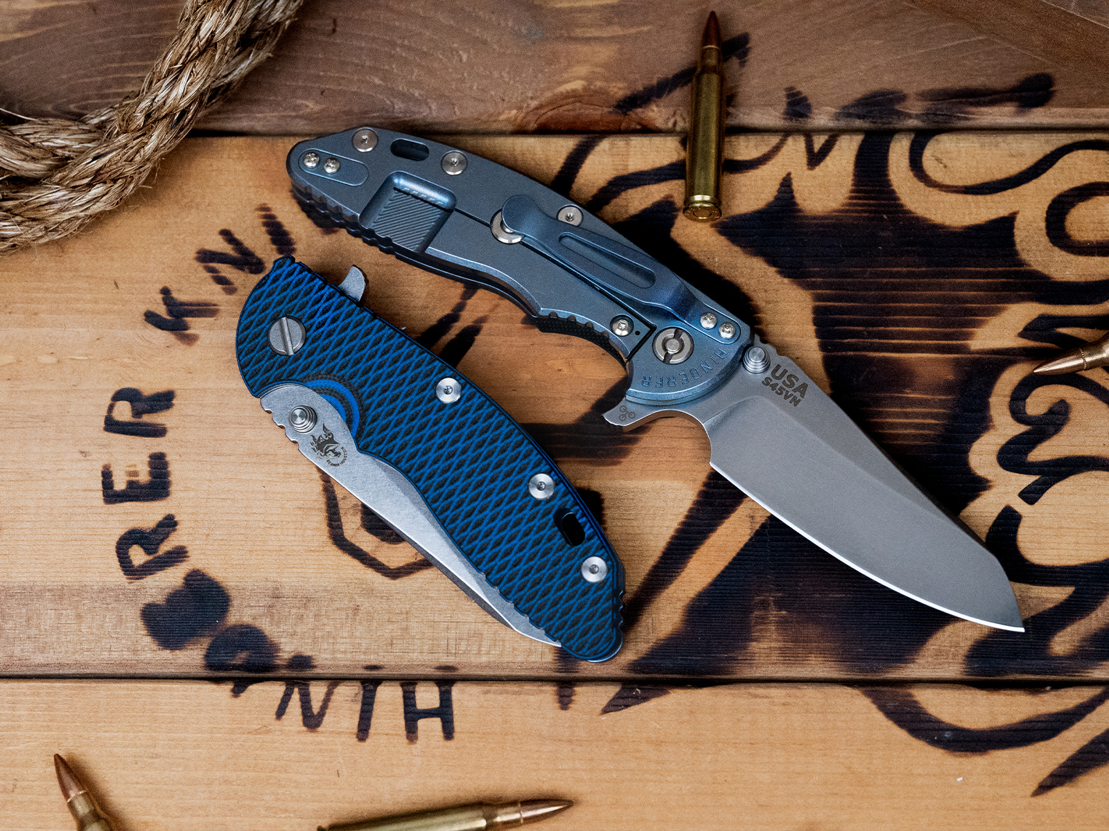 XM-18 3.5"-S45VN-Sheepsfoot-Stonewash Blue-G10 XM-18 3.5"-S45VN-Sheepsfoot-Stonewash Blue-G10