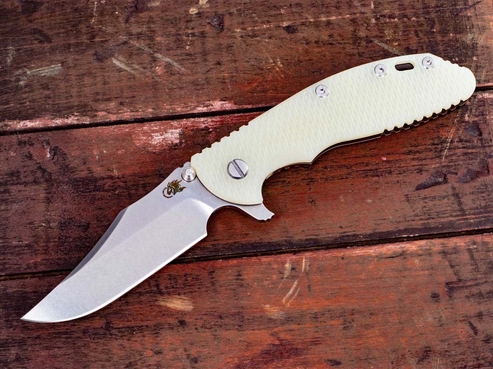 XM-24 Bowie-Stonewash Bronze-G10 XM-24 Bowie-Stonewash Bronze-G10