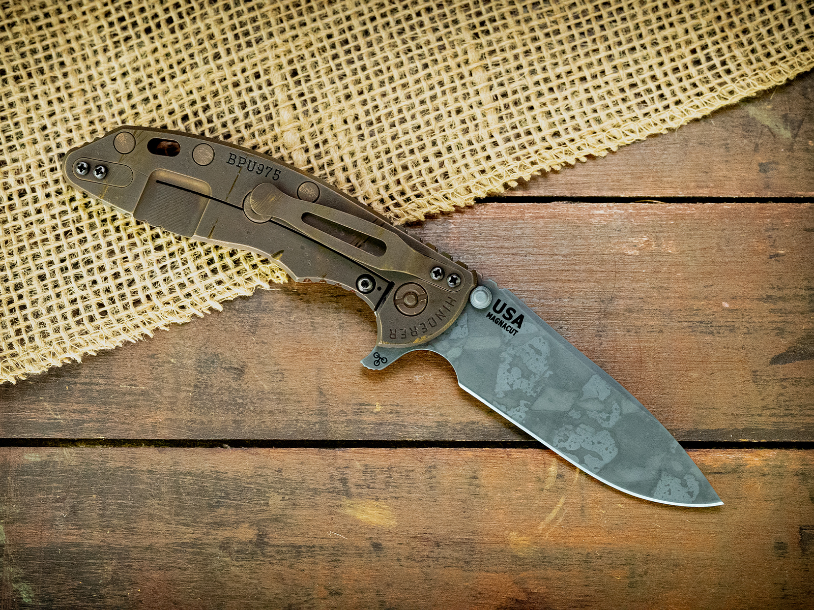 XM-18 3.5" Skinny Slicer-Flat Ground-BPU975-Smooth Natural Micarta XM-18 3.5" Skinny Slicer-Flat Ground-BPU975-Smooth Natural Micarta