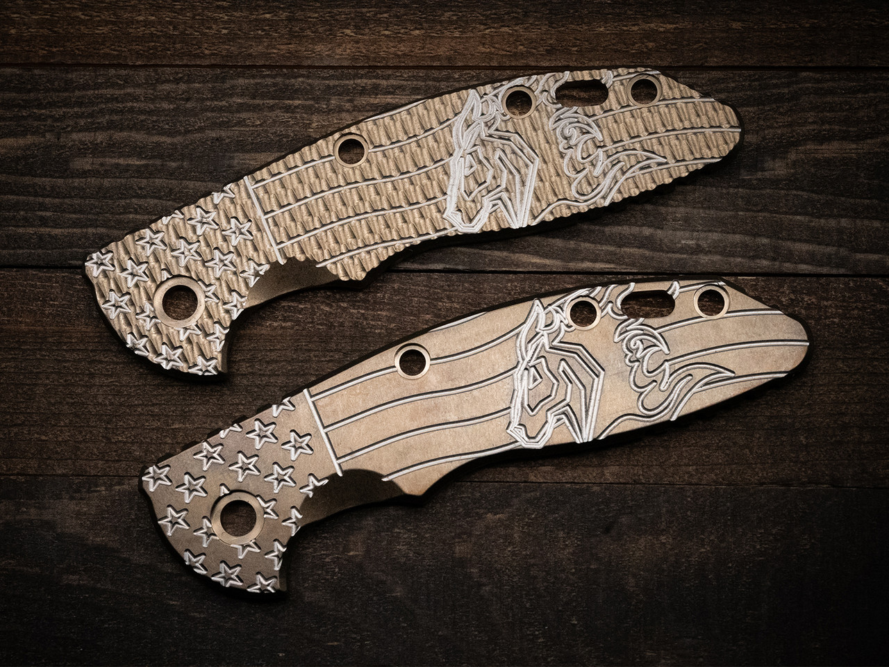 XM-24 Titanium Scale-Stonewash Bronze-Stars and Stripes-Make It Your Own XM-24 Titanium Scale-Stonewash Bronze-Stars and Stripes-Make It Your Own