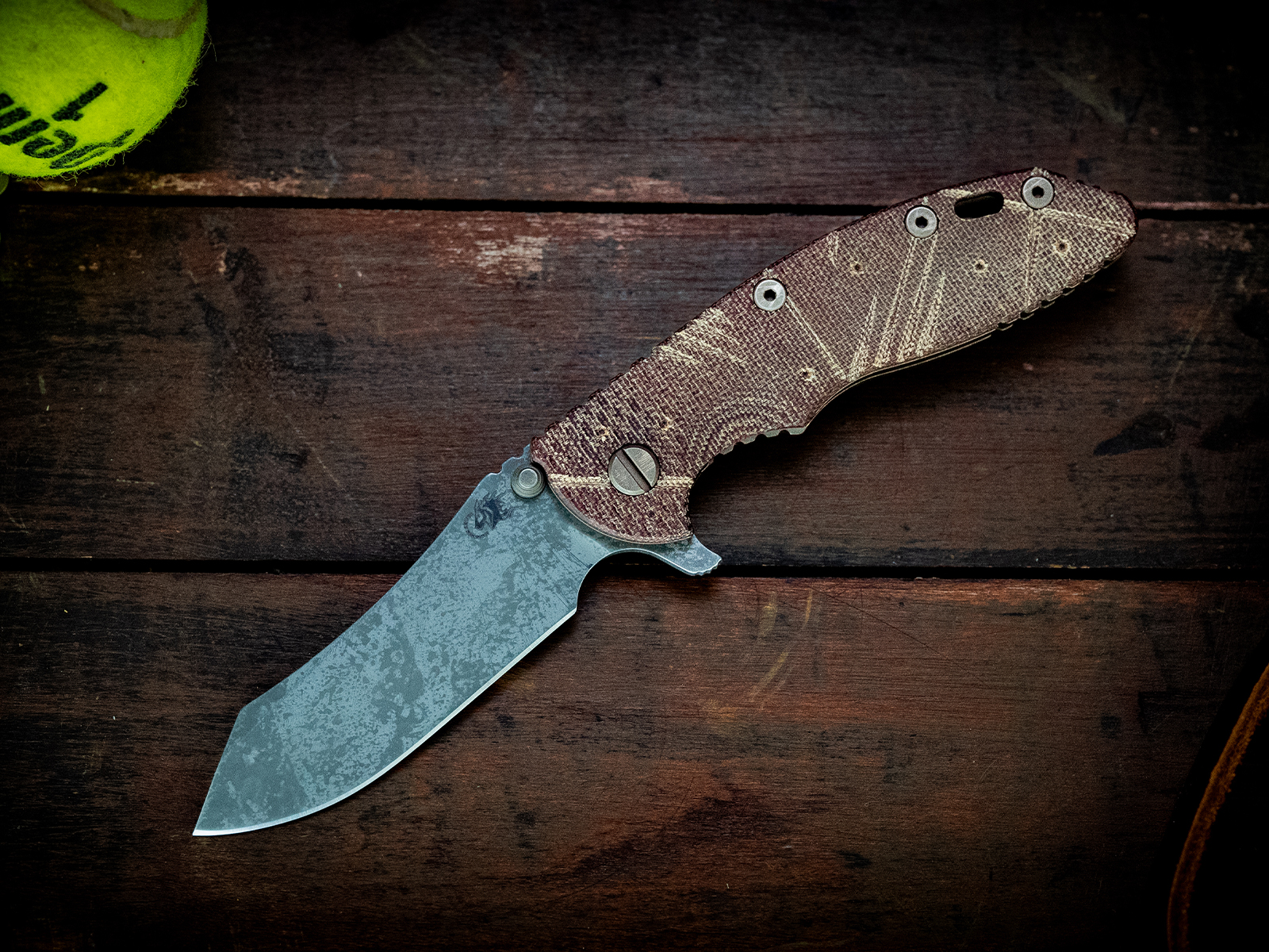 XM-18 3.5" Skinner-S45VN-Battle Hound-24 Bronze-Textured Natural Micarta-2 XM-18 3.5" Skinner-S45VN-Battle Hound-24 Bronze-Textured Natural Micarta-2