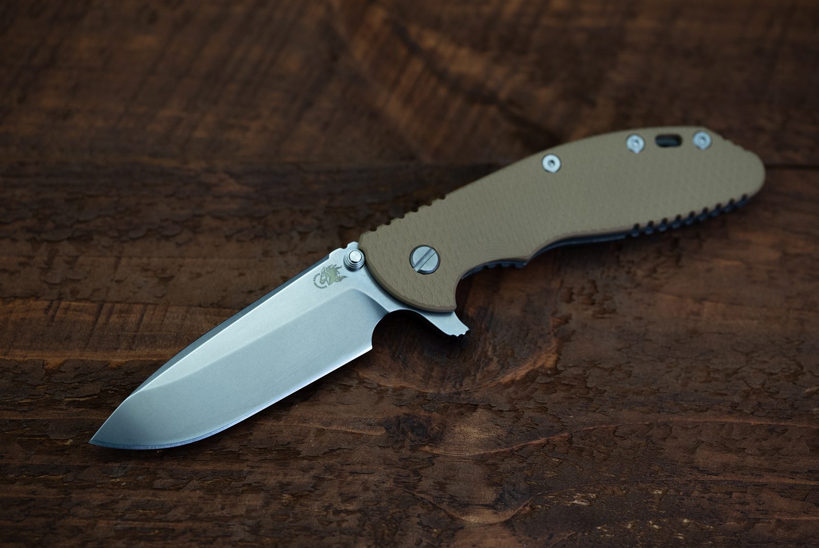 XM-24 Spearpoint-S45VN-Working Finish-Stonewash Blade