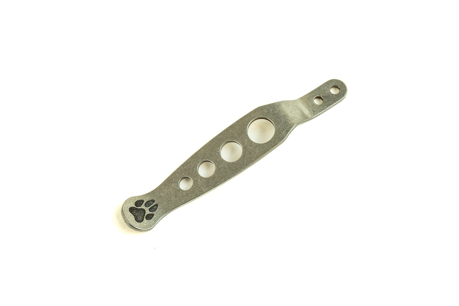 Holey Clip-Stonewash-Deep Laser Dog Paw Holey Clip-Stonewash-Deep Laser Dog Paw