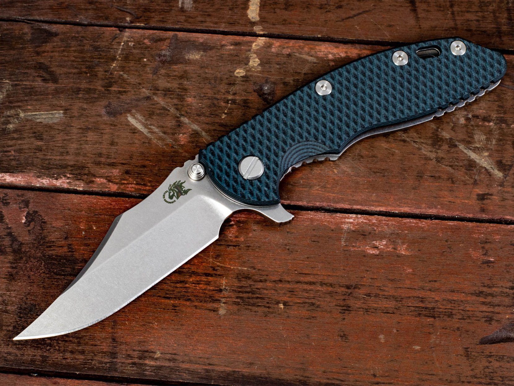 XM-18 3.5" Bowie-Stonewash-G10 XM-18 3.5" Bowie-Stonewash-G10