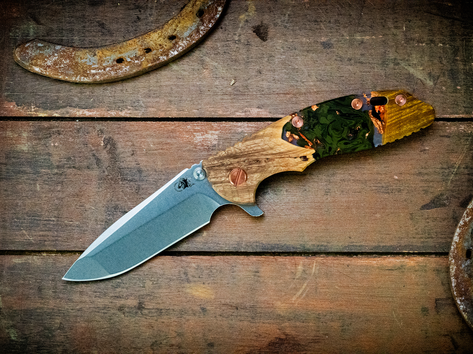 XM-18 3.5" Spanto-Stonewash Purple-Wood/Resin-Copper/Purple Standoffs XM-18 3.5" Spanto-Stonewash Purple-Wood/Resin-Copper/Purple Standoffs