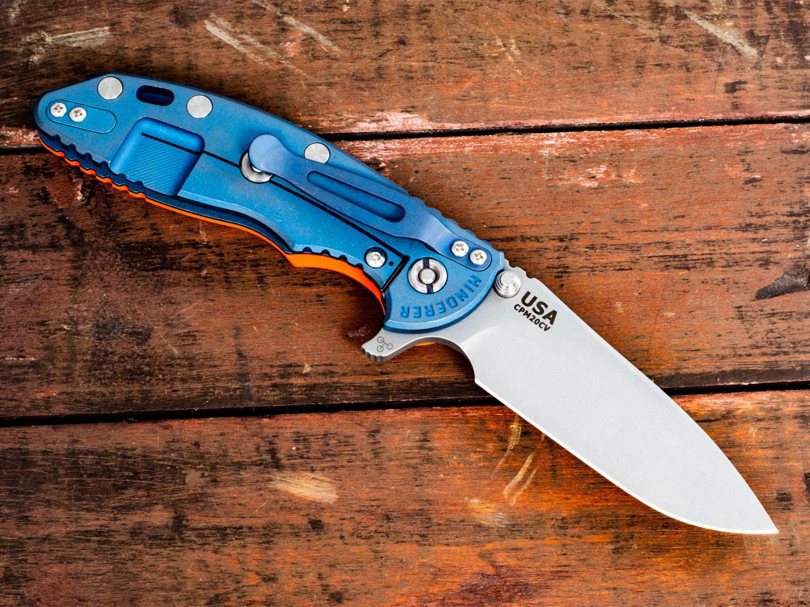 XM-18 3.5" Slicer-Battle Blue-G10