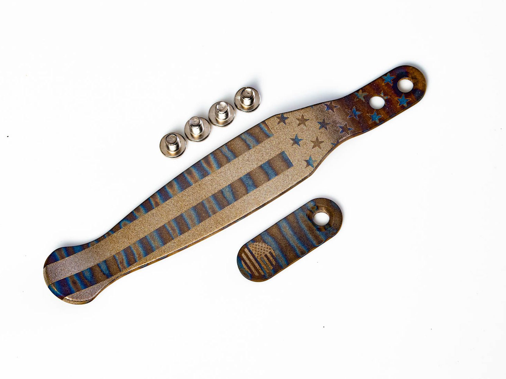 Stars and Stripes-Flamed-Clip and Tab Stars and Stripes-Flamed-Clip and Tab
