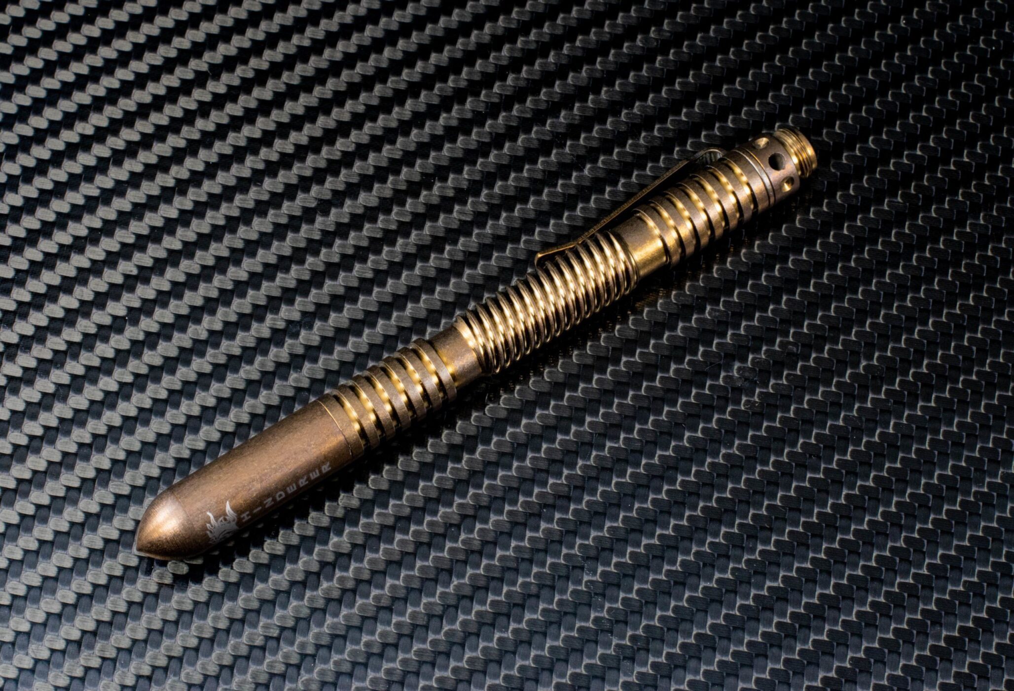 Extreme Duty Spiral Modular Pen-Titanium-Bronze