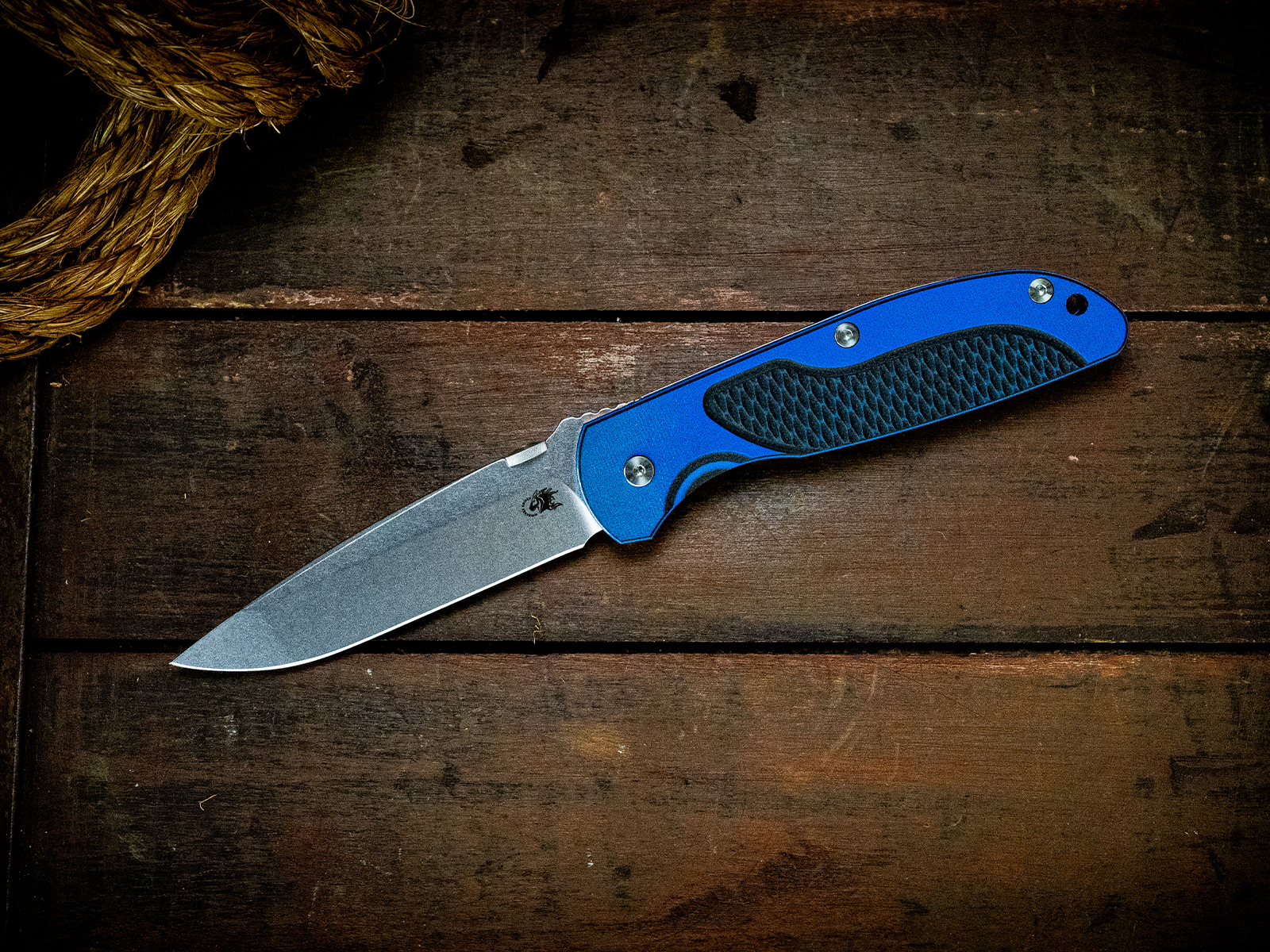 Firetac Spanto-20CV-Stonewash Blue-Blue/Black G10