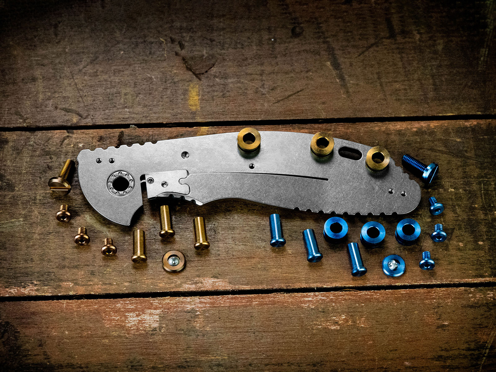 ExpProductCell_XM-24 Complete Hardware Kit-Titanium-Stonewash
