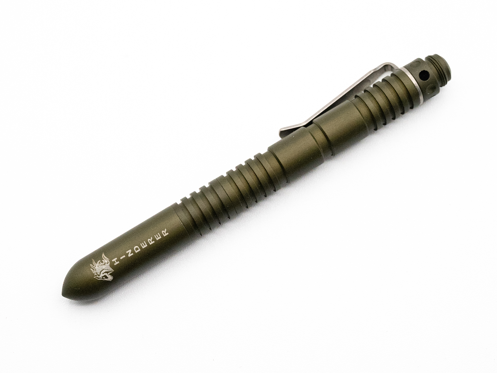 ExpProductCell_Extreme Duty Modular Kubaton Pen-Short Body-Aluminum Matte OD Green ExpProductCell_Extreme Duty Modular Kubaton Pen-Short Body-Aluminum Matte OD Green