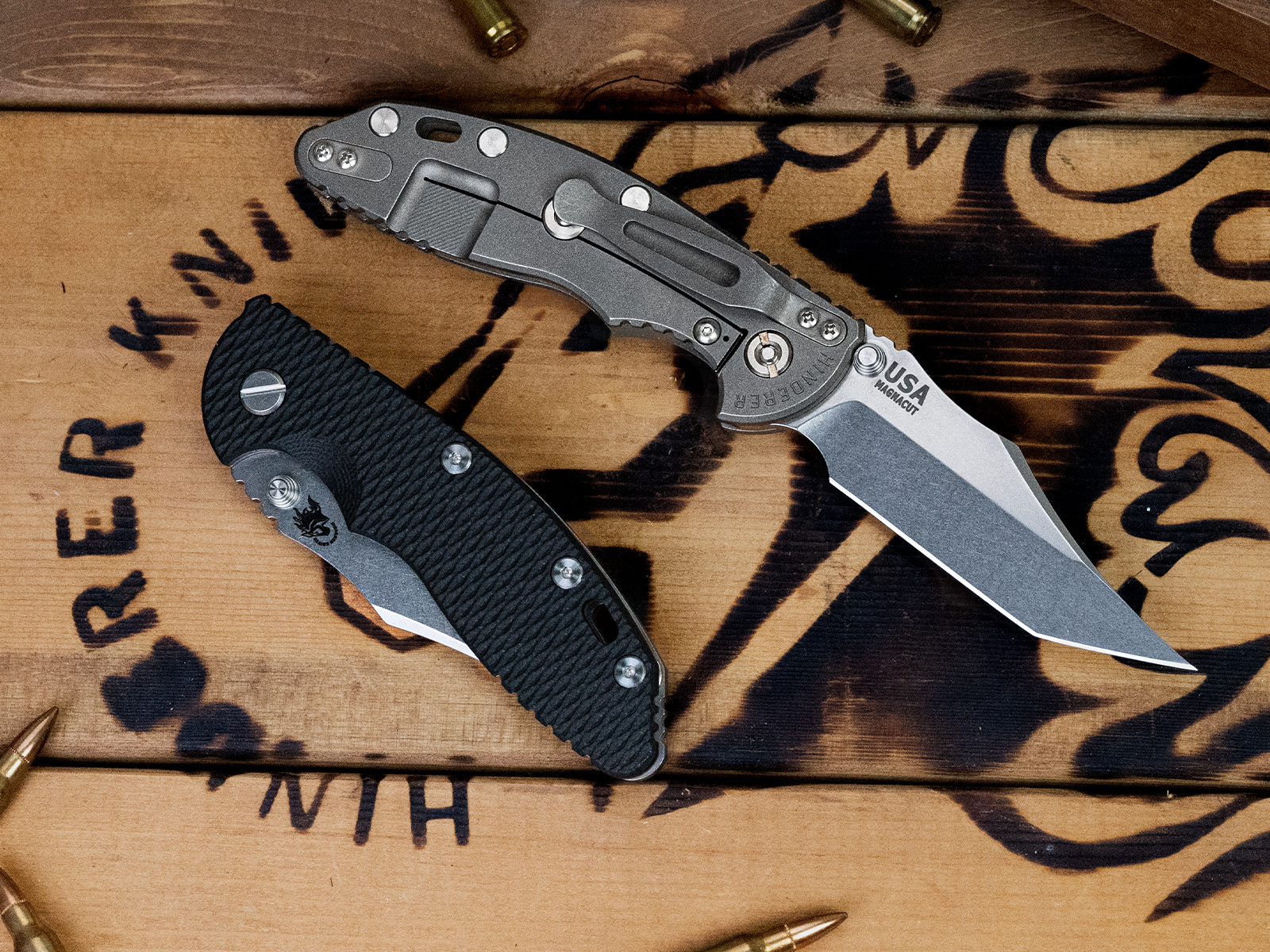 ExpProductCell_XM-18 3.5" Aggressor Non-Flipper-Magnacut-Working Finish-Stonewash Blade-G10