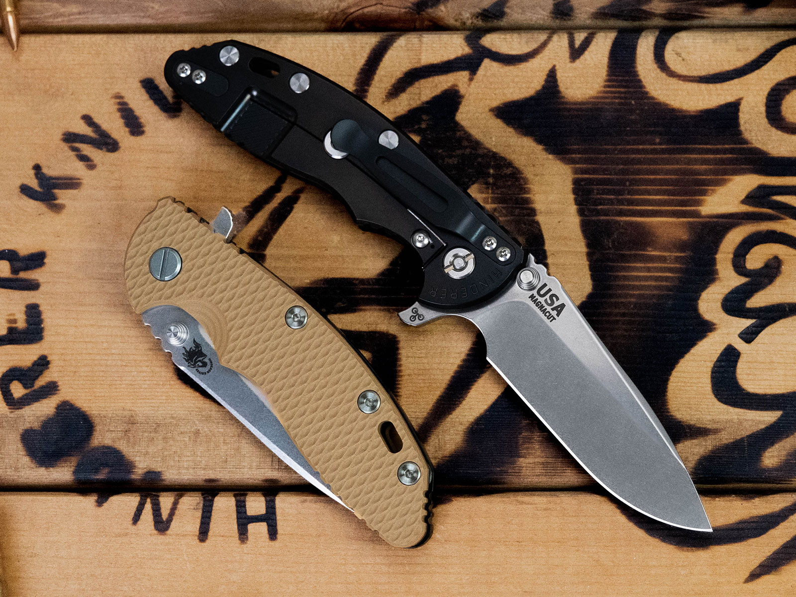 ExpProductCell_XM-18 3.5" Spearpoint-Magnacut-Stonewash DLC-Stonewash Blade-G10