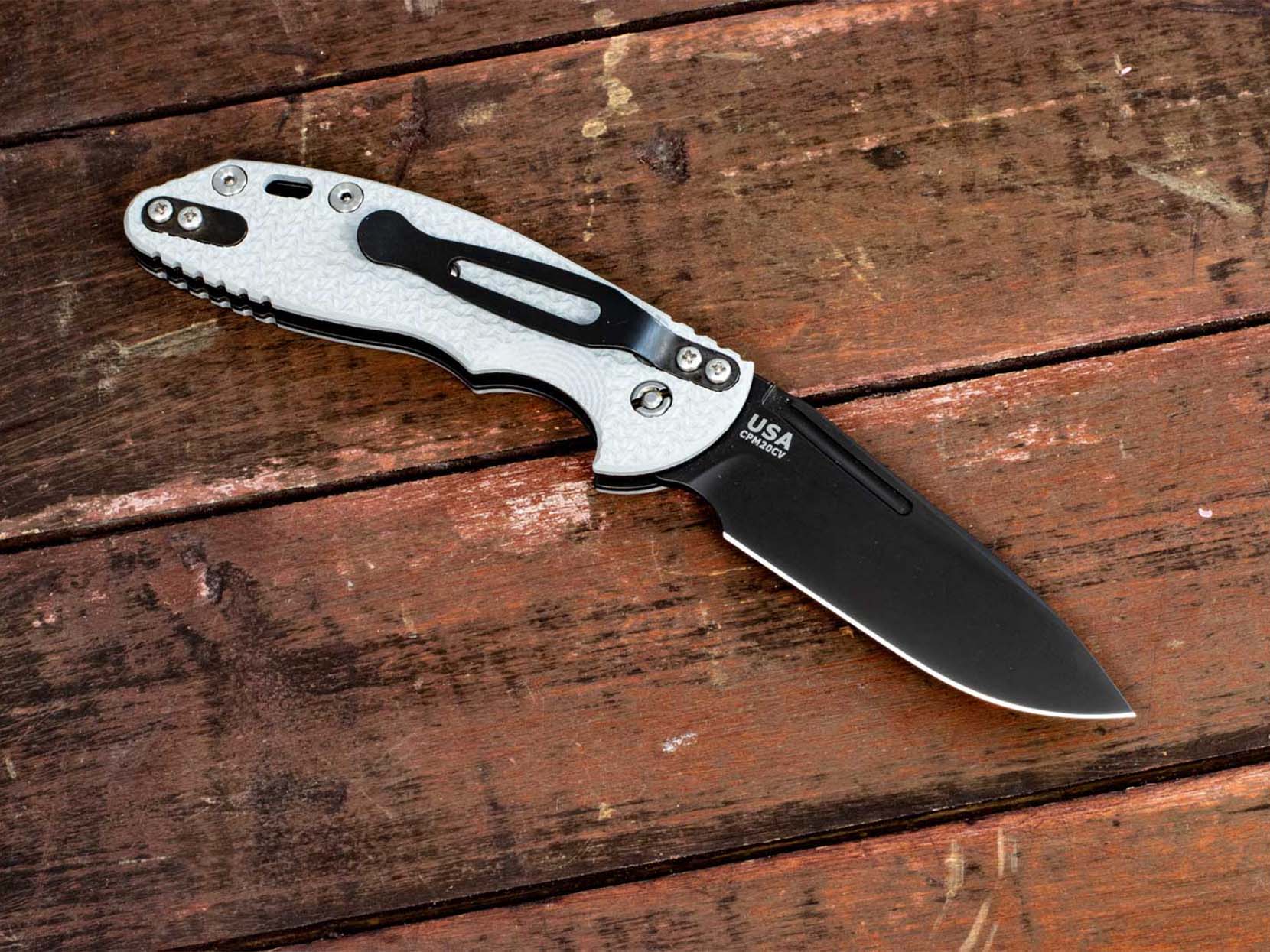 XM Slippy -Slicer-Stonewash Black DLC-Grey G10-Reserve Line