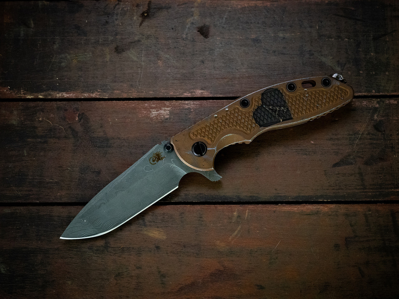 Card Series - 2024 Legacy Series - XM-18 3.5" Spanto-Stainless Damascus-King of Hearts Card Series - 2024 Legacy Series - XM-18 3.5" Spanto-Stainless Damascus-King of Hearts