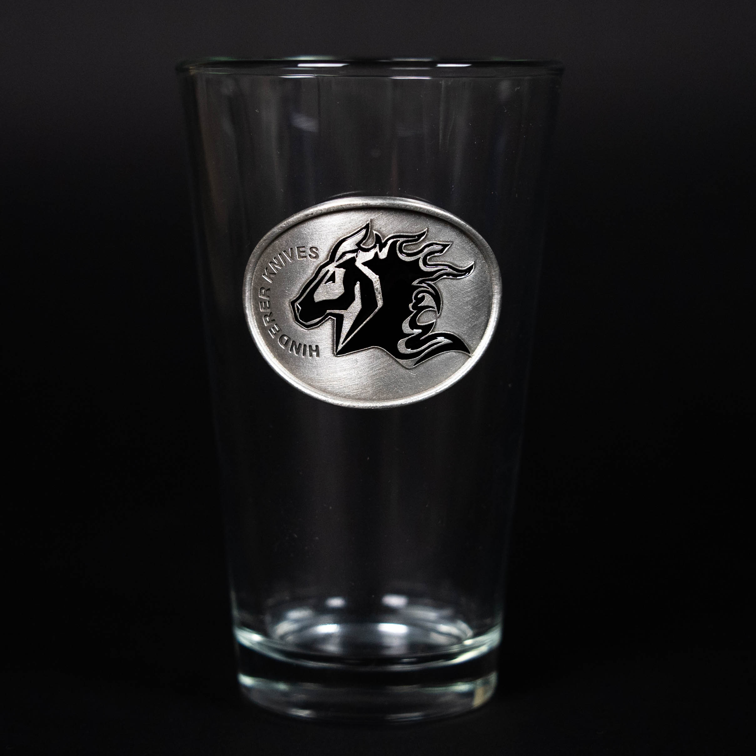 Hinderer Knives/Heritage Pewter 14 oz Pint Glass Hinderer Knives/Heritage Pewter 14 oz Pint Glass