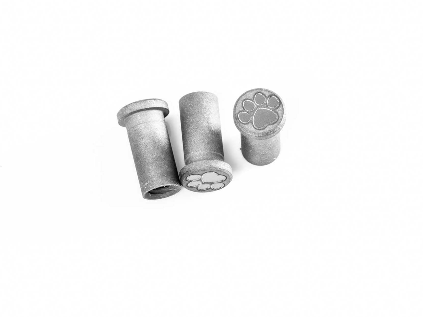 XM-18 3.5" Handle Nut Set-Titanium-Working Finish Paws XM-18 3.5" Handle Nut Set-Titanium-Working Finish Paws