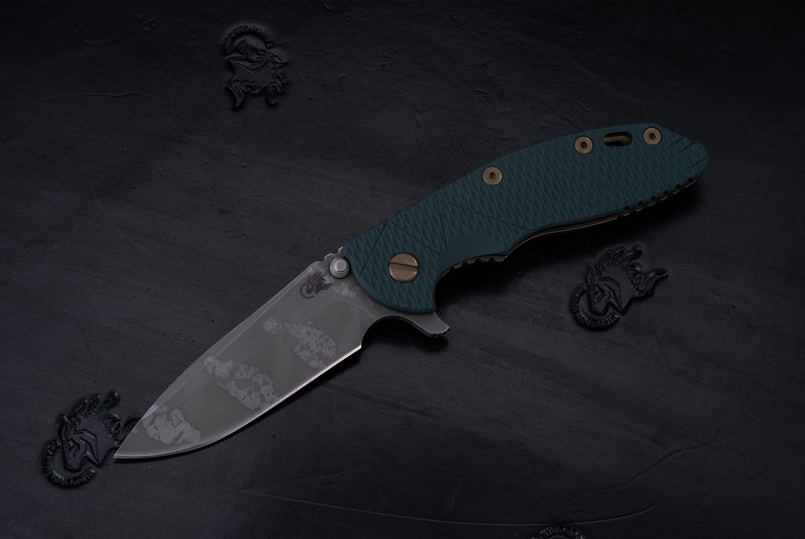 XM-18 3.5" Spearpoint-S45VN-748-Dark Green G10 XM-18 3.5" Spearpoint-S45VN-748-Dark Green G10