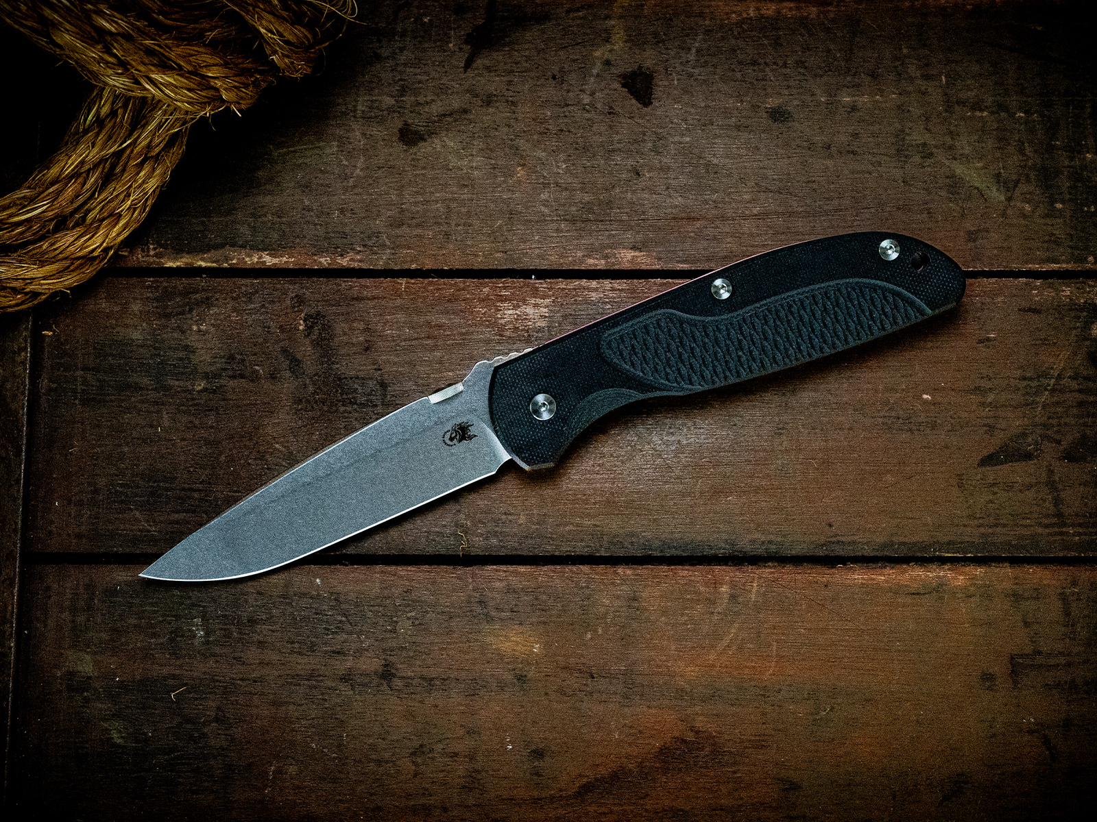 Firetac Spanto-20CV-Stonewash Pink-Black G10