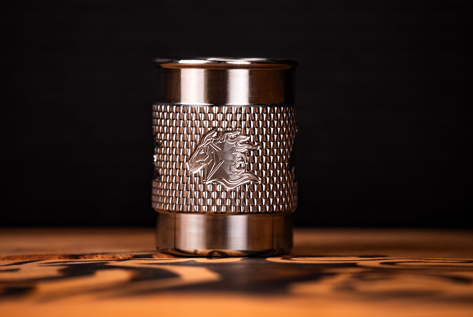 Rick's Special - Rick Hinderer Knives Shot Glass Textured - Stainless Steel Rick's Special - Rick Hinderer Knives Shot Glass Textured - Stainless Steel