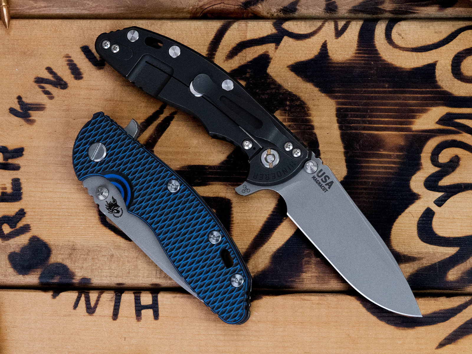 ExpProductCell_XM-18 3.5" Spearpoint-Magnacut-Battle Black-Working Finish Blade-G10