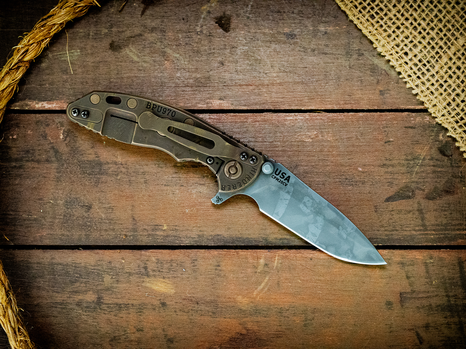 XM-18 3" Spanto-20CV-BPU970-OD Green G10 XM-18 3" Spanto-20CV-BPU970-OD Green G10