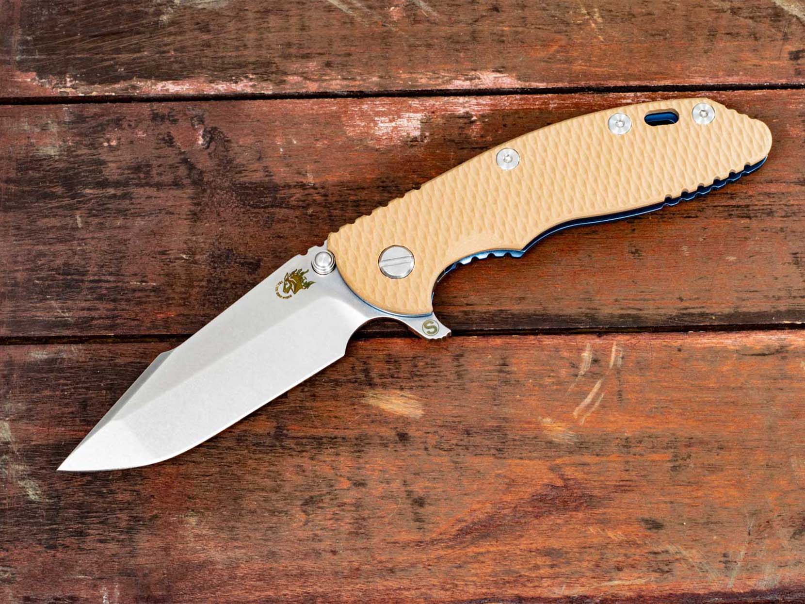 XM-18 3.5 Skinny Harpoon Spanto-Stonewash Blue-Coyote G10 XM-18 3.5 Skinny Harpoon Spanto-Stonewash Blue-Coyote G10