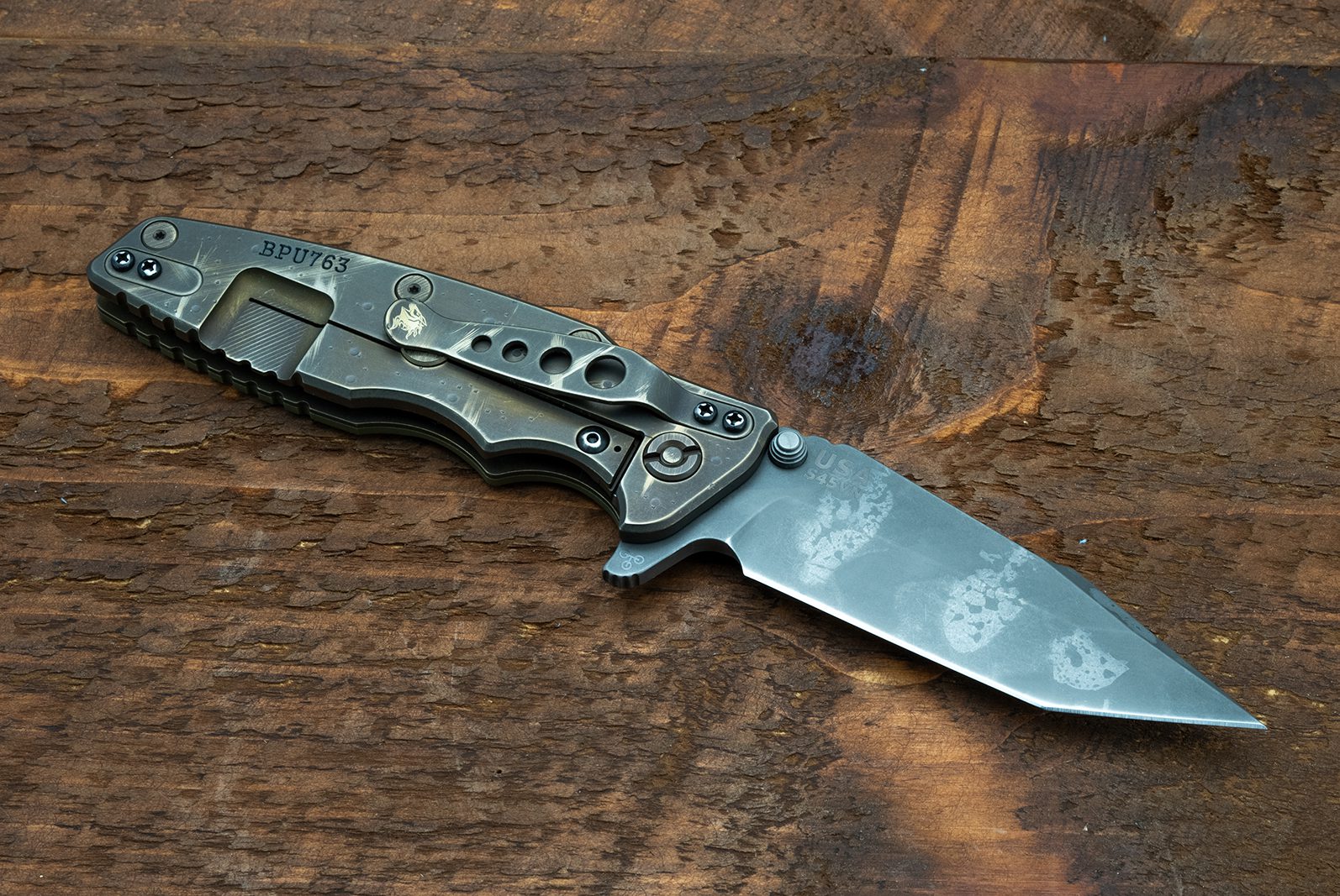 Eklipse-Harpoon Tanto-S45VN-763-OD Green G10 Eklipse-Harpoon Tanto-S45VN-763-OD Green G10