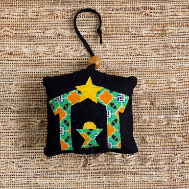 African Nativity Ornament