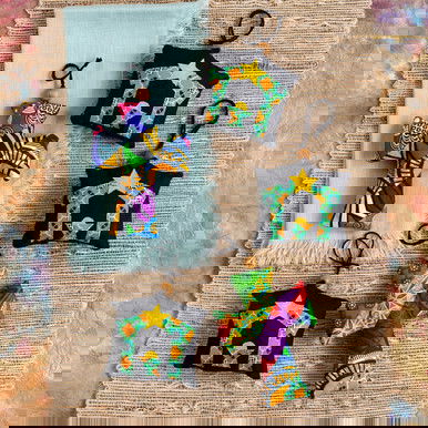 African Nativity Ornament