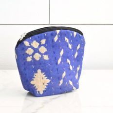 Sari Zippered Pouch