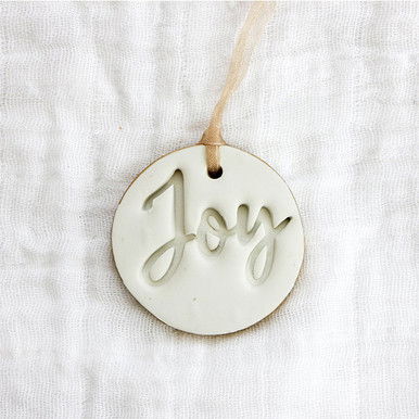 Hope, Joy, Noel Ornament Set
