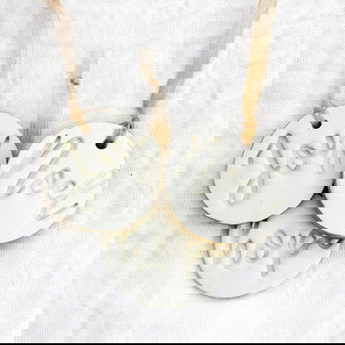 Hope, Joy, Noel Ornament Set