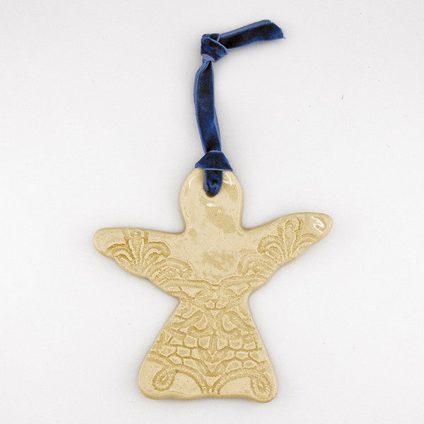 White Angel Ornament