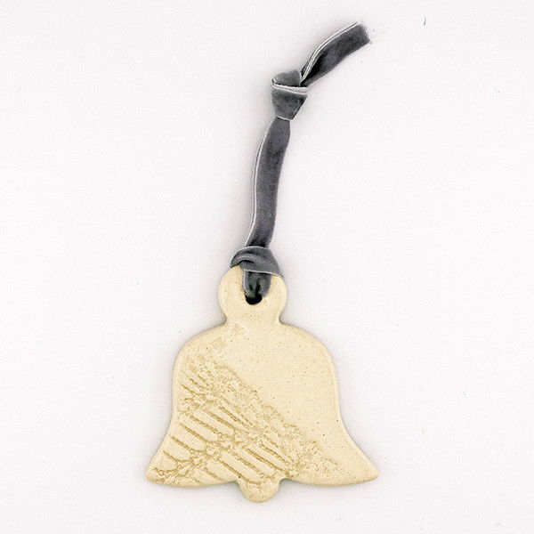 White Bell Ornament