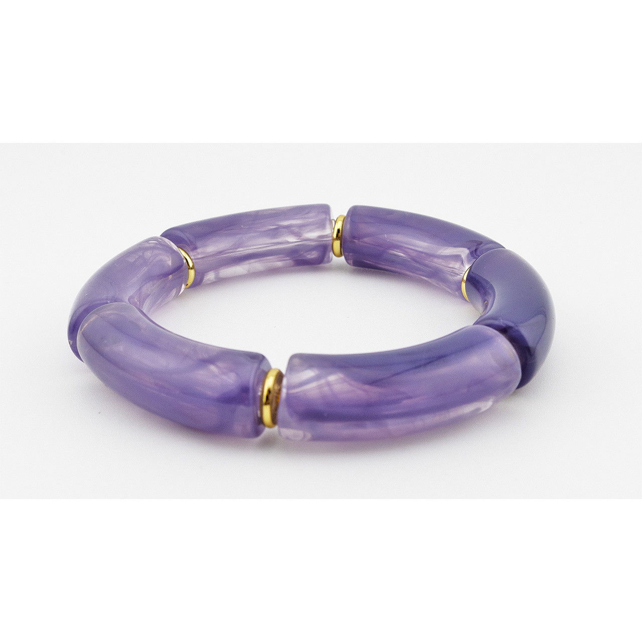Flourish Bracelet—Purple