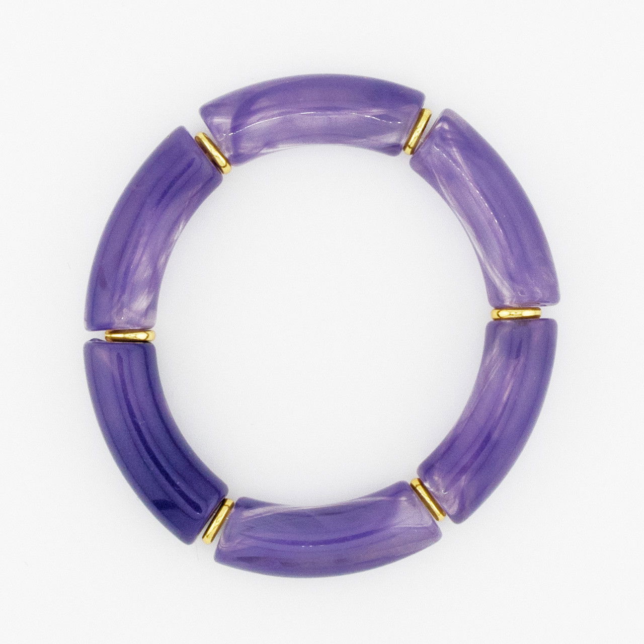 Flourish Bracelet—Purple