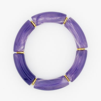 Flourish Bracelet—Purple